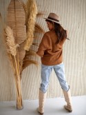 Cardigan lejer cu model caramel 0590 - Magazin online - Boutique